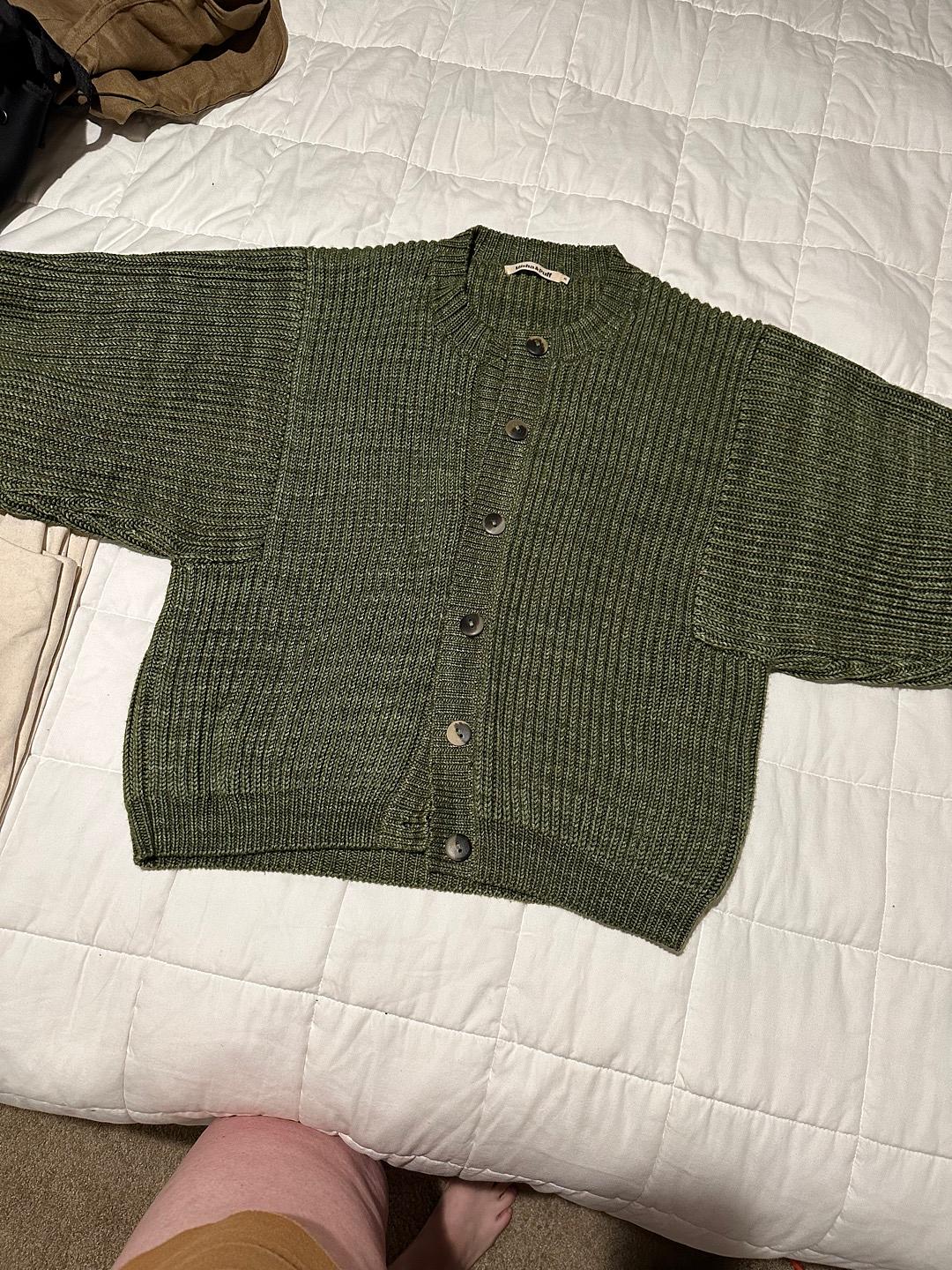 Misha & Puff - Fisherman Cardigan - Lucky Sweater