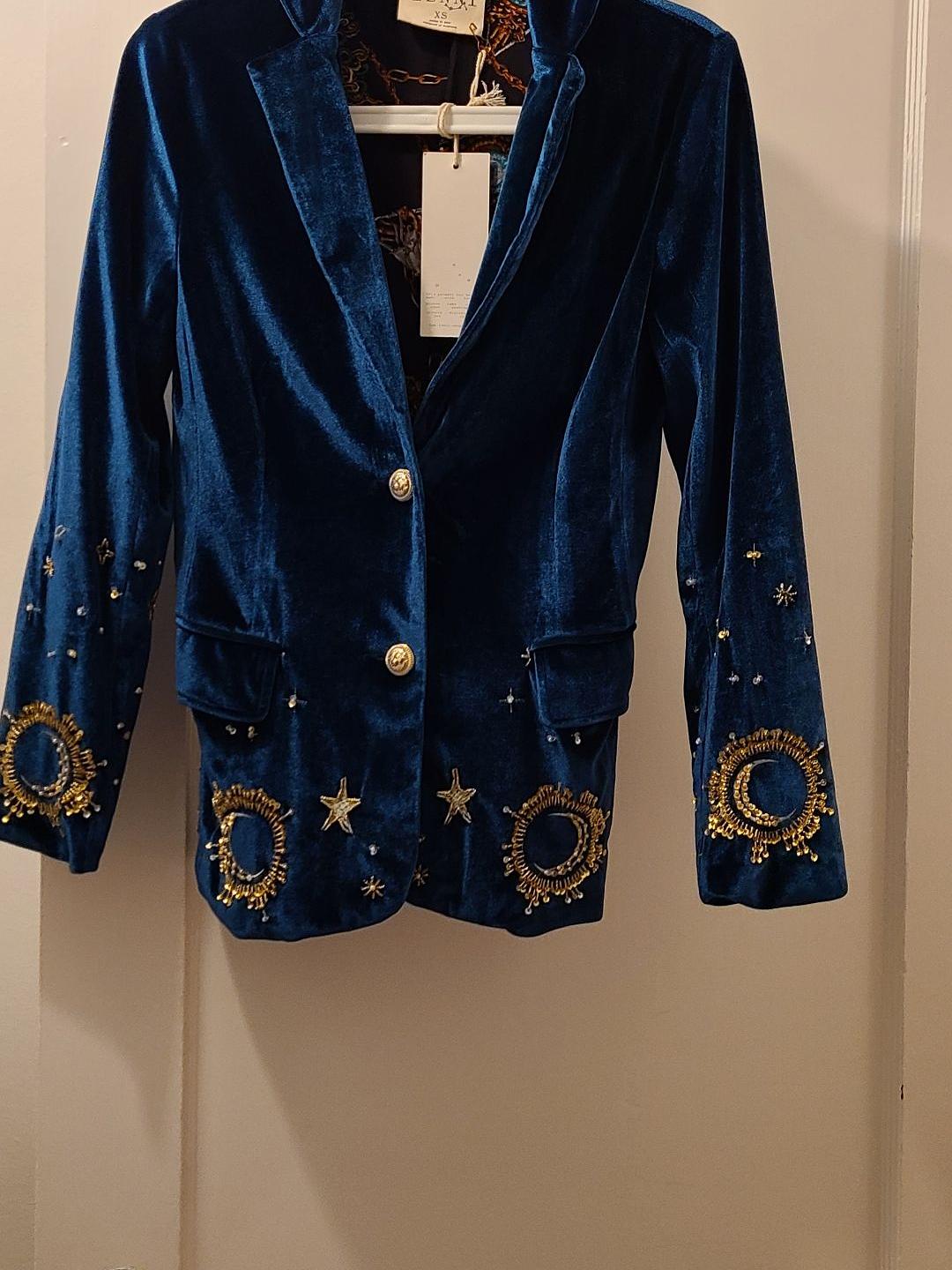 LENNI the label - Celestial Shadow Blazer - Lucky Sweater