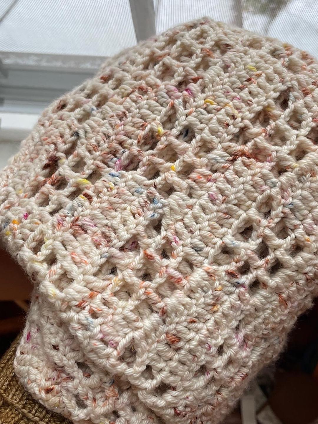 トップス misha&puff Crochet Topanga Popover 4y Misha&Puff ミーシャアンドパフ ポップコーンニット 4-5y 110