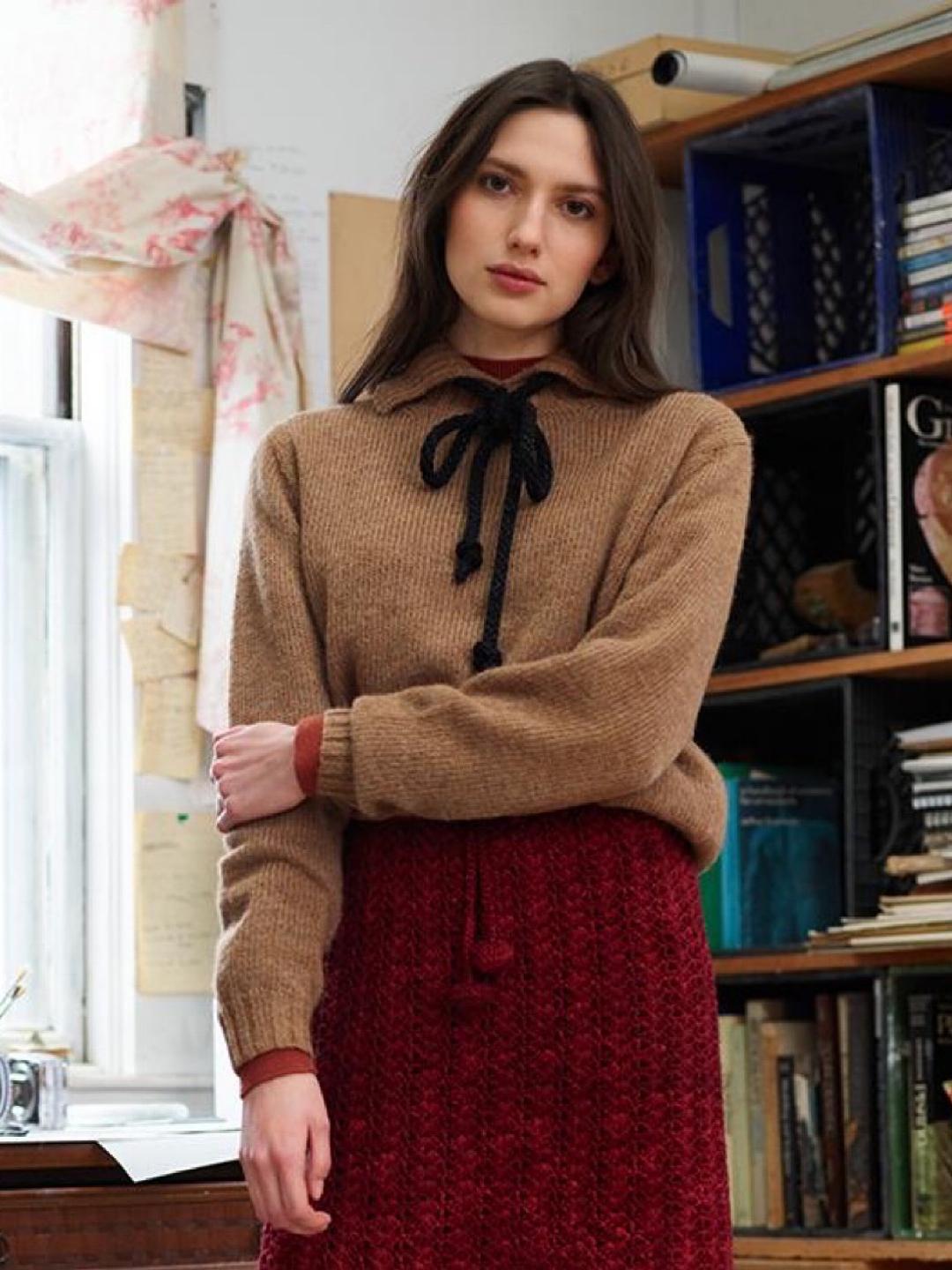 Misha & Puff - Hesse knot belt - Lucky Sweater