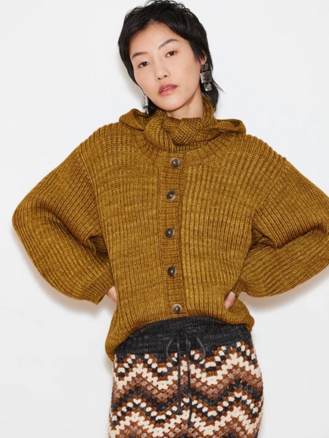 Misha & Puff - Misha and Puff fisherman cardigan - Lucky Sweater