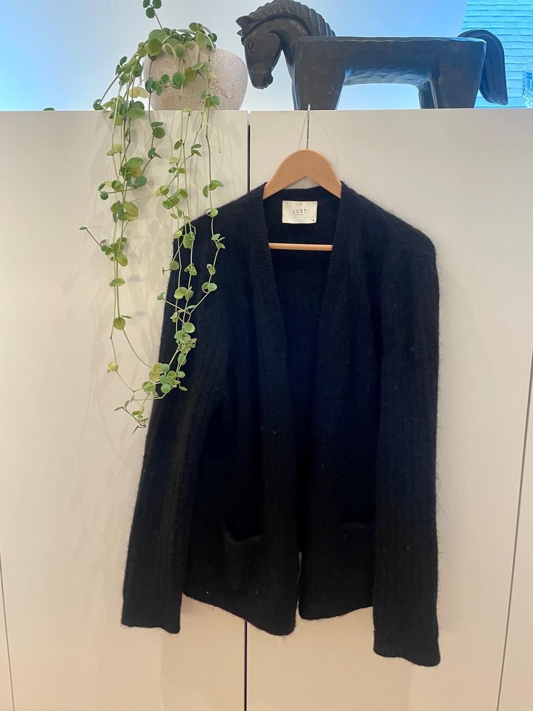 Just Female Just Female black Mohair Zoe Cardigan Lucky Sweater