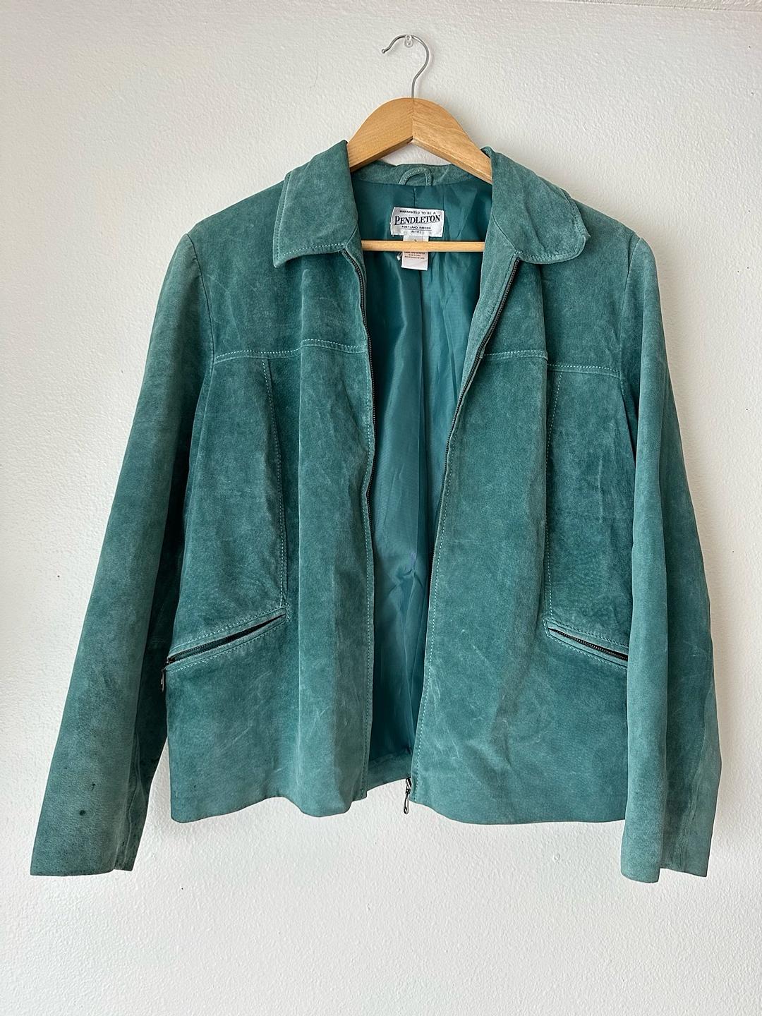 Pendleton Washable Suede Jacket Lucky Sweater