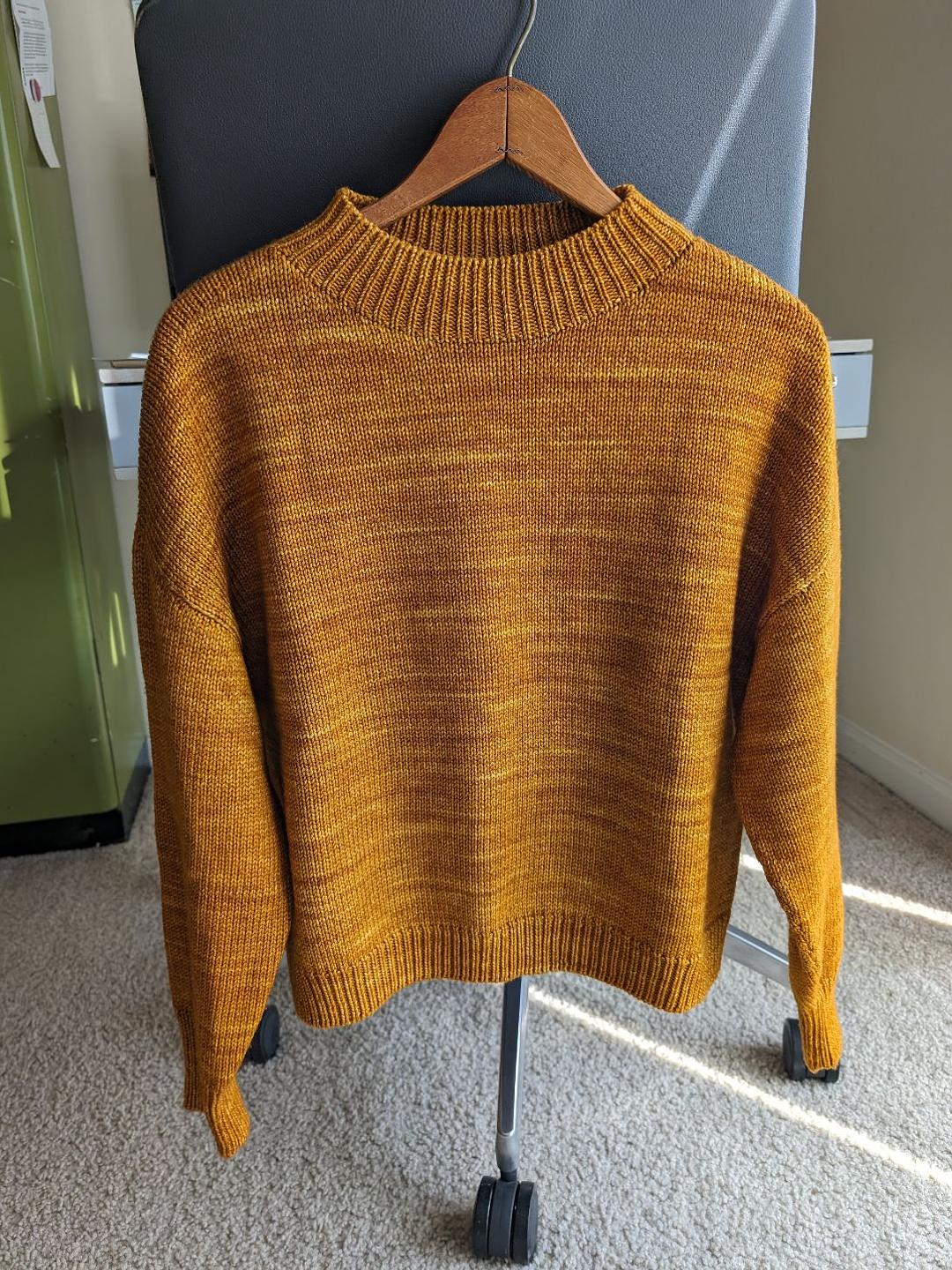 Misha & Puff - Merino Drafting Mockneck - Lucky Sweater