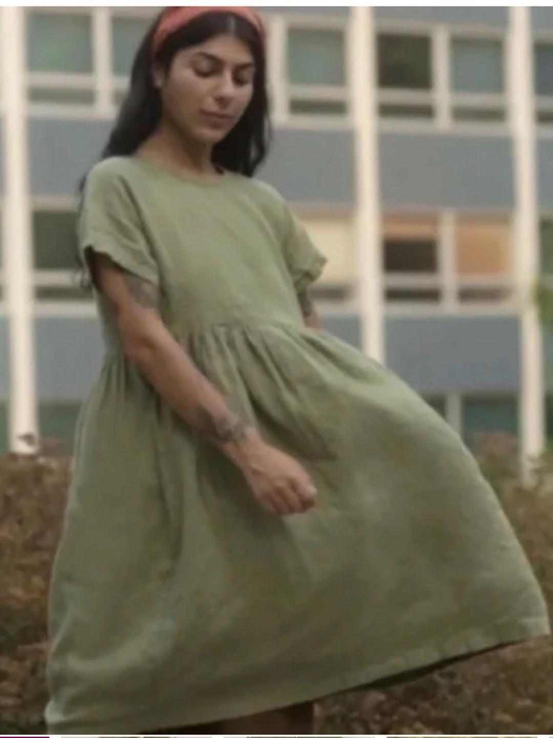 ridley linen dress White Linen Shirt
