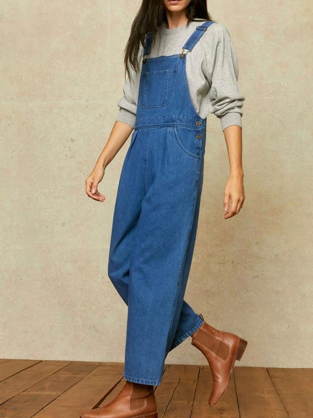 Christy Dawn - Nicole Overalls - Lucky Sweater