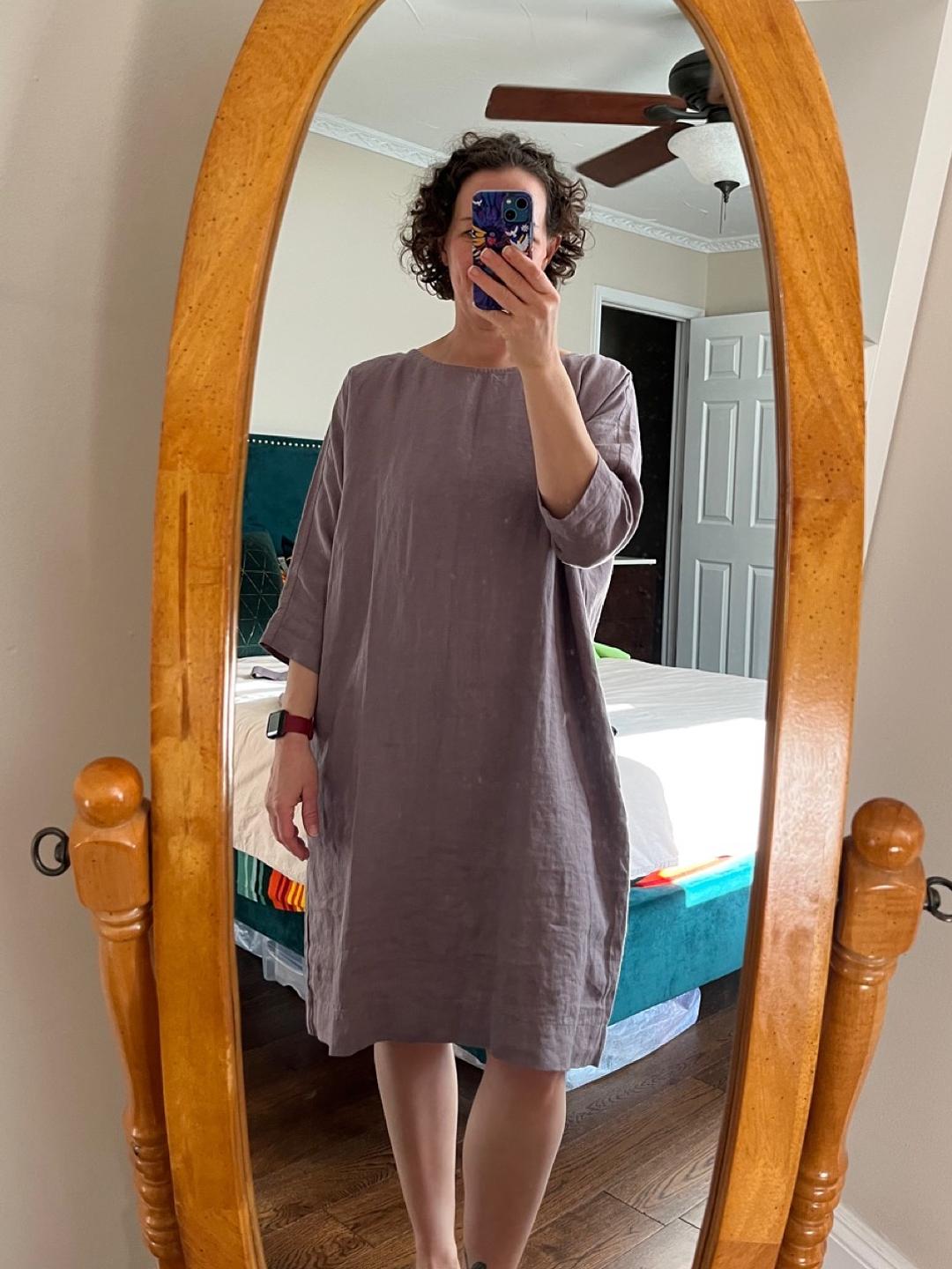 Not Perfect Linen - November Dress/Tunic - Lucky Sweater