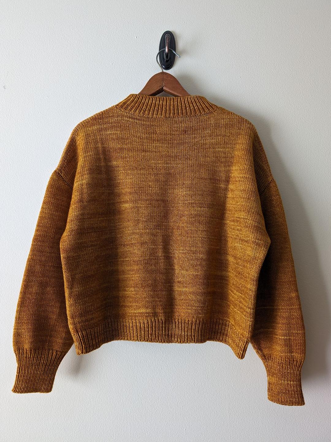 Misha & Puff - Merino Drafting Mockneck - Lucky Sweater