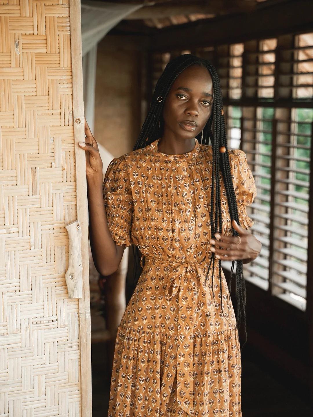 Daughters of India - Prairie dress - Lucky Sweater