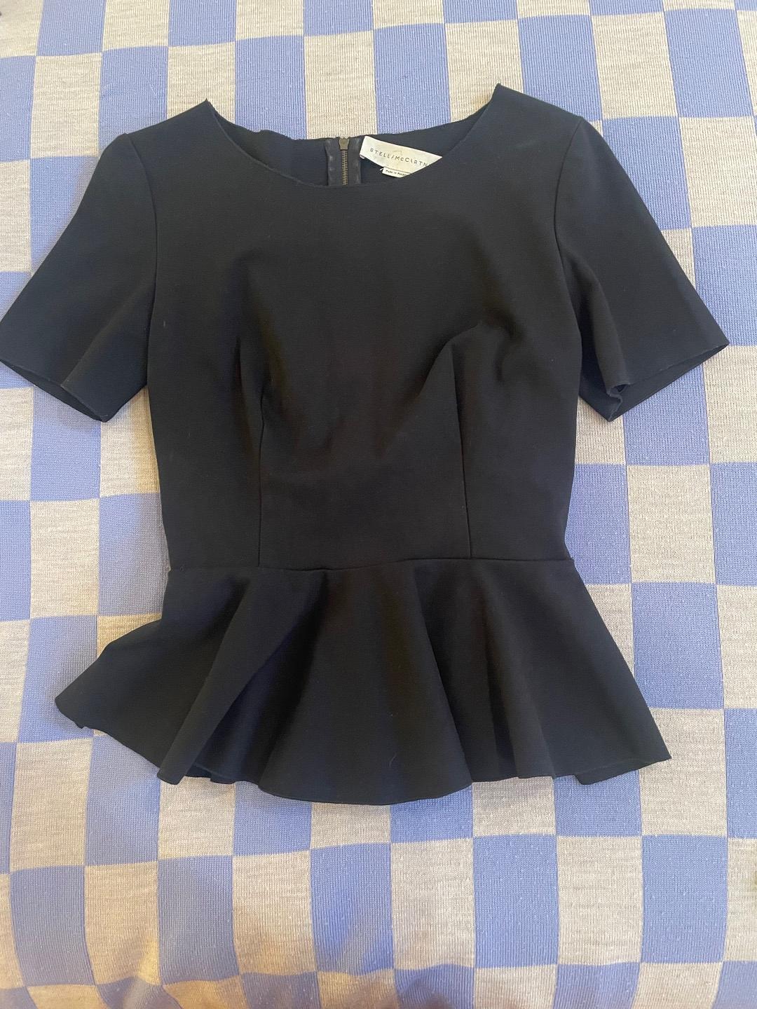strapless open back dress Black Velvet Peplum Dress