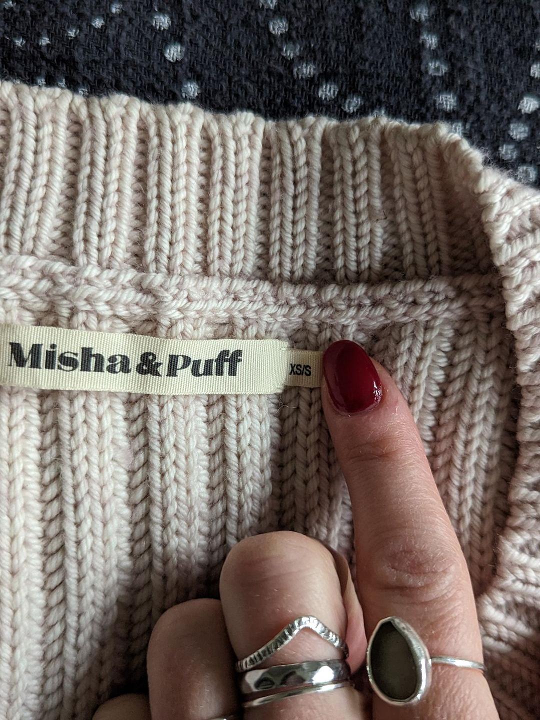 Misha & Puff - Misha and Puff Studio Cardigan Dune - Lucky Sweater