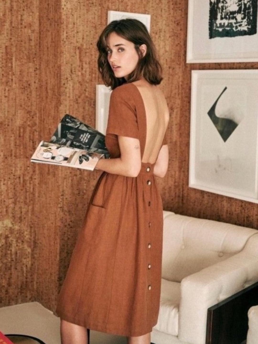 Sezane odalie dress hot sale