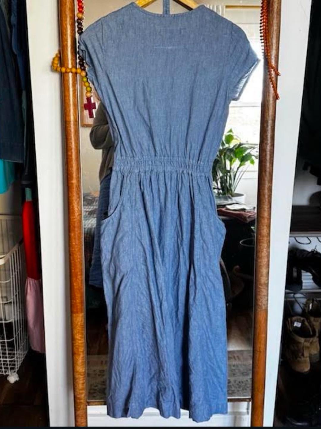 Not Perfect Linen - Reine Dress - Lucky Sweater