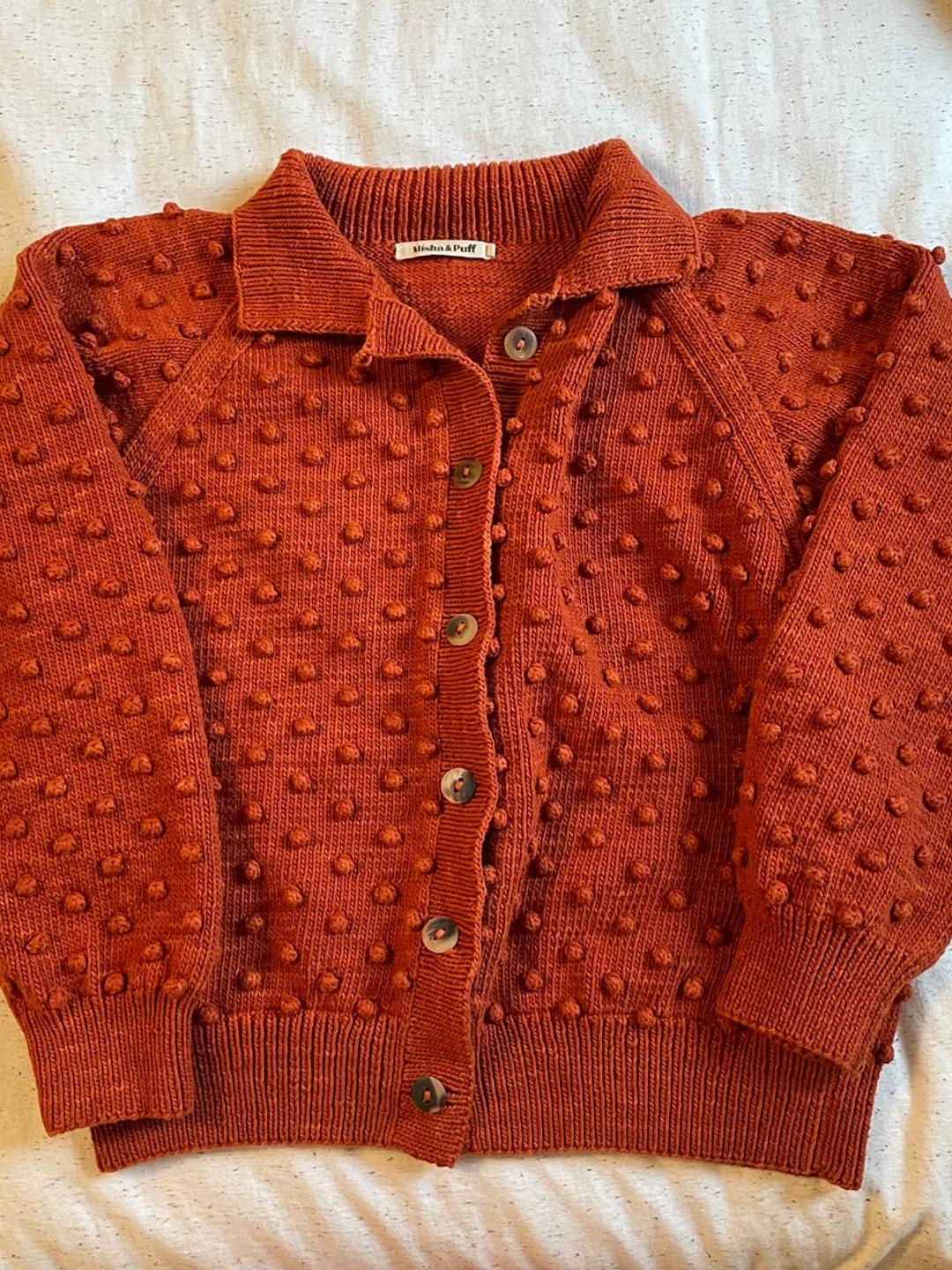 Misha & Puff - Popcorn Cardigan - Lucky Sweater